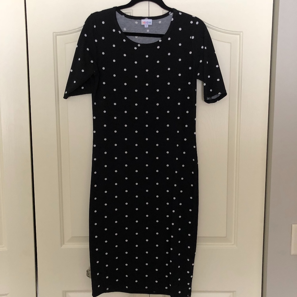 Lularoe Black and White JULIA Dress